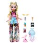 Monster High-Poupée Lagoona Blue-Poupée avec animal et accessoires HXH75