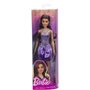 Barbie-Fashionistas-Poupée Brune En Robe Violette - 3 ans+ - HYT92