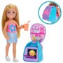 Barbie-Famille Et Amis-Poupée Chelsea Et Accessoires-Avec Sac a DOS - 3ans +- JBF46