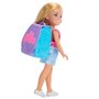 Barbie-Famille Et Amis-Poupée Chelsea Et Accessoires-Avec Sac a DOS - 3ans +- JBF46