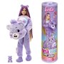 Poupée Barbie Cutie Reveal Bisounours Tougentille Mauve - 3 ans+- JCN94