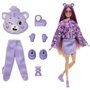 Poupée Barbie Cutie Reveal Bisounours Tougentille Mauve - 3 ans+- JCN94