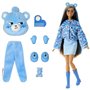 Poupée Barbie Cutie Reveal Bisounours Touronchon Bleu - 3ans +- JCN96