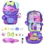 Polly Pocket-Coffret Chiot Festif soirée pyjama -Jouet De Voyage - 4 ans+- JCR38