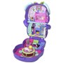 Polly Pocket-Coffret Chiot Festif soirée pyjama -Jouet De Voyage - 4 ans+- JCR38