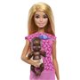 Barbie-Coffret Barbie Pédiatre-Poupée Blonde Et Poupée Bébé - 3 ans+- JCR72