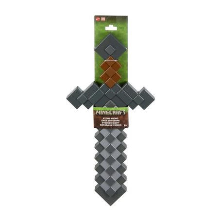 Minecraft-Épée En Pierre-Accessoire Pour Jeu De Rôle - 6 ans+- JCV19