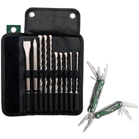 Etui avec forets / burins + Multitool - METABO - SDS-Plus Pro 4 - Accessoires de marteau