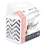 Couches pour chien - M PETS - DIAPERS - Femelle M x10 - Tour de taille 30-42,5 cm - 4-10 kg - Indicateur d'humidité - 12h protec