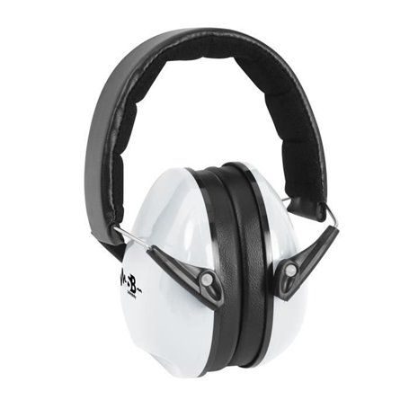 Nania Casque antibruit pour les enfants a partir de 5 ans blanc et noir