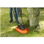 Tondeuse électrique sur coussin d'air 1200W 30cm de coupe BLACK+DECKER BEMWH551-QS - 6 lames, 3 réglages de hauteur de coupe