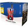 Robot culinaire - RUSSEL HOBBS - Desire Red - 600 W - 2 vitesses + pulse - Rouge