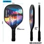 Set de Pickleball - SCHILDKRÖT - Jeu de raquettes - 2 raquettes + 2 balles