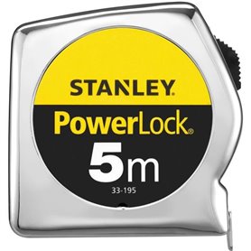 Metre a ruban - STANLEY - 1-33-195 - 5 m x 25 mm - Powerlock Classic ABS