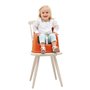Chaise haute évolutive YOUPLA Thermobaby - Terracotta - Fabriquée en France