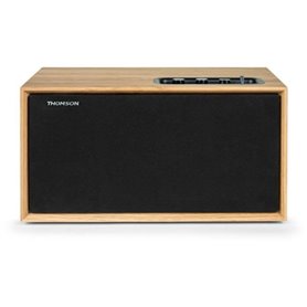 Enceinte résidentielle en bois - THOMSON - WS502 - Bluetooth 5.0, 100W, RCA, USB, AUX-IN