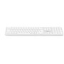 Clavier sans fil Bluetooth - BLUESTORK -  MAC - Full size - Compatible Mac - Blanc