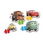 CLEMENTONI - My First Puzzles - Cars - Puzzle évolutif 3-6-9-12 pieces - Mixte - A partir de 2 ans