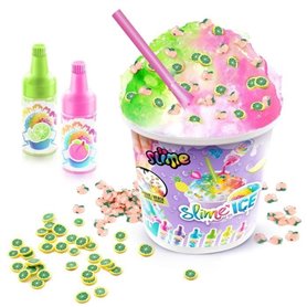 Canal Toys - SO SLIME DIY - Slime Ice Mega Cup - Avec 2 colorants parfumés, 1 cuillere et des décorations - SSC 300