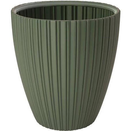 Pot de fleurs - Garden ID - Fancy - 40 x 42 cm - Pour jardin, balcons ou intérieurs - Vert tilleul