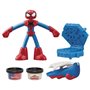 Play-Doh Spider-Man, coffret Mon créateur de toiles avec figurine flexible et pâte a modeler, des 4 ans, Marvel