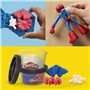 Play-Doh Spider-Man, coffret Mon créateur de toiles avec figurine flexible et pâte a modeler, des 4 ans, Marvel