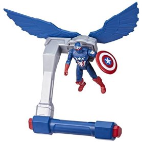 Figurine Captain America Commandes de vol, Marvel Epic Hero Series Captain America: Brave New World, des 4 ans