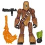 MixMashers Chewbacca, figurine 12 cm personnalisable a mélanger et combiner avec accessoires, Star Wars, des 4 ans