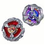 Beyblade X Dual Pack Beat Tyranno 4-70Q et Knife Shinobi 4-80HN, 2 toupies de compétition a rotation droite authentiques Takara 