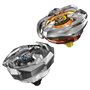 Beyblade X Dual Pack Gale Wyvern 3-60T et Sword Dran 3-80B, 2 toupies de compétition a rotation droite authentiques Takara Tomy,