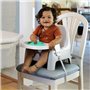 Siege d'apprentissage repas - INGENUITY - Assiette Twist & Dine - Réhausseur - Enfants de 6 mois a 3 ans - Orange et bleu