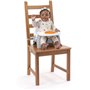 Siege d'apprentissage repas - INGENUITY - Assiette Twist & Dine - Réhausseur - Enfants de 6 mois a 3 ans - Orange et bleu