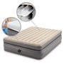 Matelas gonflable - INTEX - Prime Comfort - 2 personnes - 152 x 203 x 51 cm - Gris