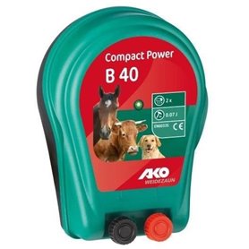 Kerbl - Ako Compact - Electrificateur - Bloc dalimentation Power B40 - 2 x 1,5 V - 1847