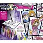 Magic Lign - LANSAY - Coffret Repro Manga Chibi - 100 illustrations - Des 7 ans