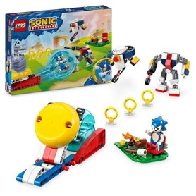 LEGO Sonic the Hedgehog 77001 Conflit au feu de camp de Sonic Jouet pour enfants des 7 ans