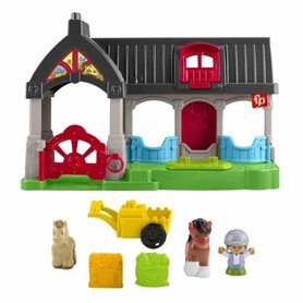 FISHER-PRICE Little People-L'écurie des Joyeux Chevaux avec 6 éléments - Fisher-Price - HWR84