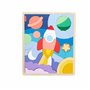 FISHER-PRICE Puzzle en Bois L'Espace-Puzzle 42 pieces pour les petits - Fisher-Price - HXY42