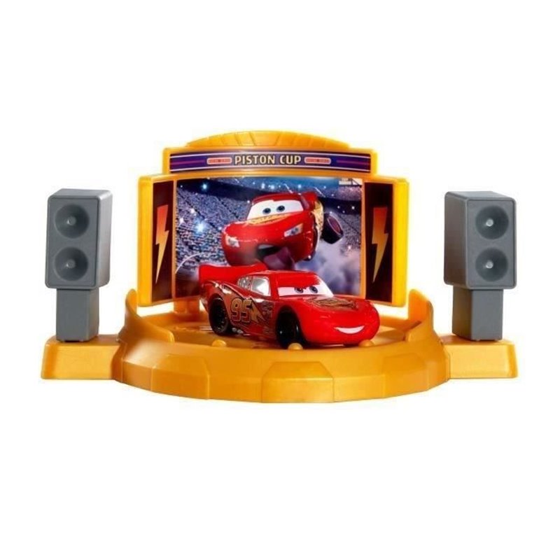 Image secondaire de Disney · Pixar-Cars Piste Tremplin Piston Cup - Coffret Avec Piste
