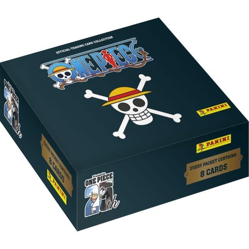 Image secondaire de Boîte - PANINI - One Piece TC 25e Anniversaire - 18 pochettes - 144 cartes