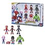 Spidey coffret 7 figurines de collection, Marvel Spidey and His Amazing Friends, des 3 ans