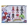 Spidey coffret 7 figurines de collection, Marvel Spidey and His Amazing Friends, des 3 ans