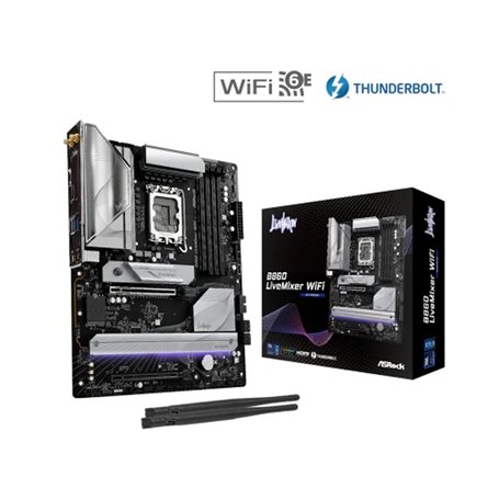 Carte Mère ASRock 90-MXBQV-A0UAYZ LGA 1851