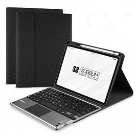 Housse pour Tablette et Clavier Subblim iPad Pro 2020 11 Espagnol Qwerty Noir Multicouleur iPad Pro 11
