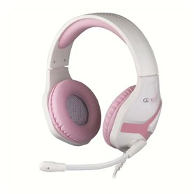Casques avec Microphone KONIX KX GK GIRL CRYSTAL Blanc (1 Unité)