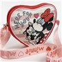 Sac à Bandoulière Minnie Mouse Rouge 15 x 14 x 4 cm