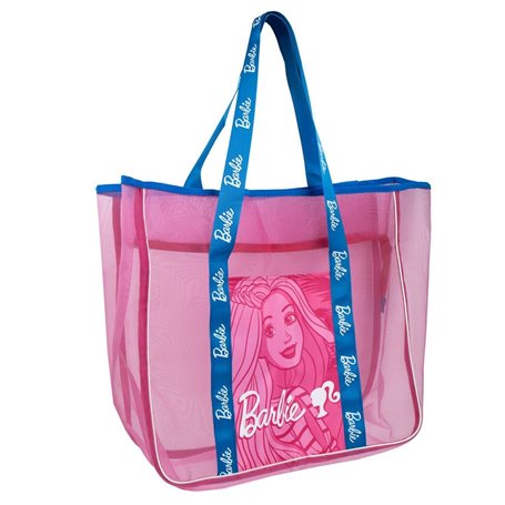 Sac de plage Barbie Fuchsia 100 % polyester