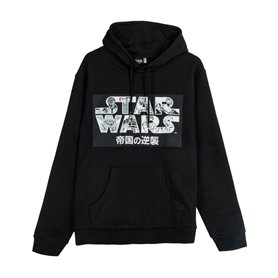 Sweat à capuche homme Star Wars Noir