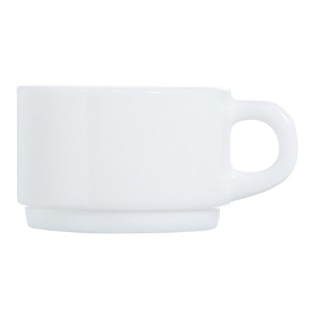 Tasse Luminarc Apilable Empilable Blanc verre 280 ml (6 Unités) (Pack 6x)