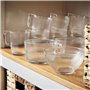 Tasse Luminarc Stripy Transparent verre 90 ml (6 Unités)